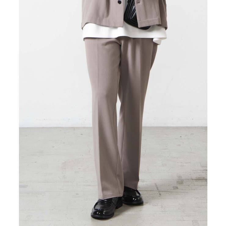 ベージュ | セミフレアスラックス 韓国 韓国ファッション ストリート系 | WEGO【MEN】