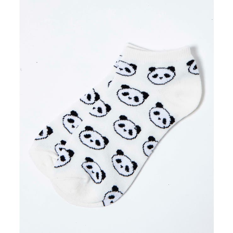 アニマル総柄ショートソックス 韓国 韓国ファッション | WEGO【WOMEN】 | 詳細画像1 