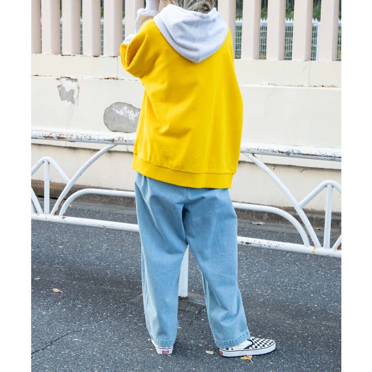 グラフィックロゴTシャツドッキングパーカー 韓国 韓国ファッション | WEGO【WOMEN】 | 詳細画像8 