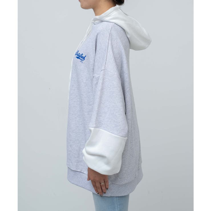 グラフィックロゴTシャツドッキングパーカー 韓国 韓国ファッション | WEGO【WOMEN】 | 詳細画像15 