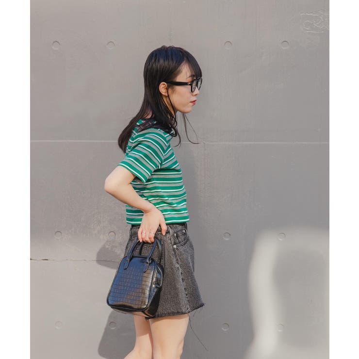 リブショートTシャツ レディース 春 | WEGO【WOMEN】 | 詳細画像21 