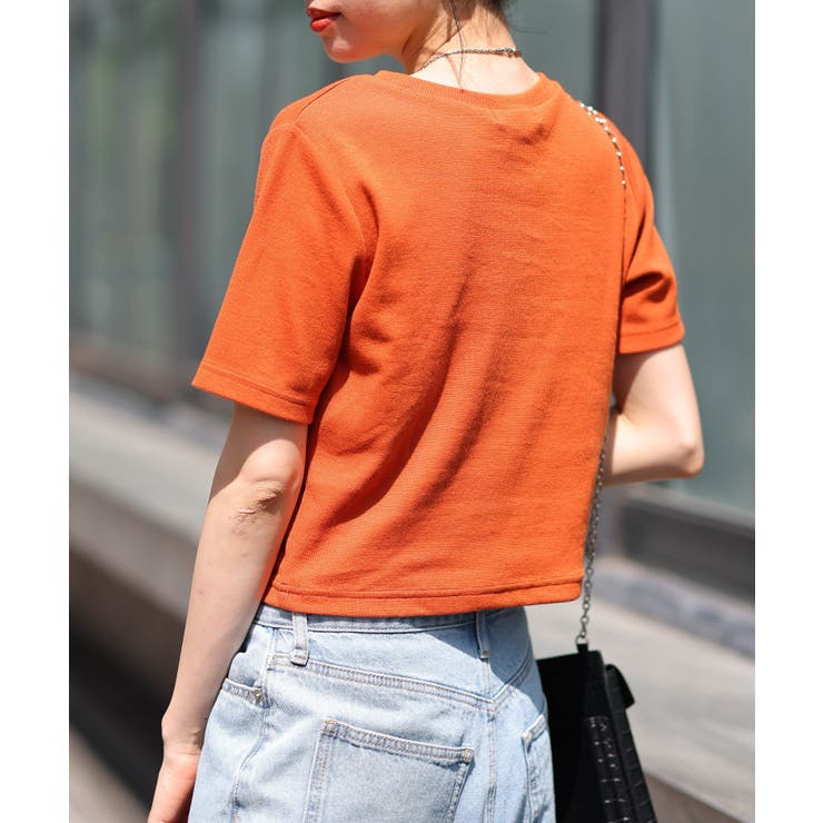 リブショートTシャツ レディース 春 | WEGO【WOMEN】 | 詳細画像30 