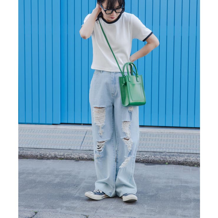 リブショートTシャツ レディース 春 | WEGO【WOMEN】 | 詳細画像39 