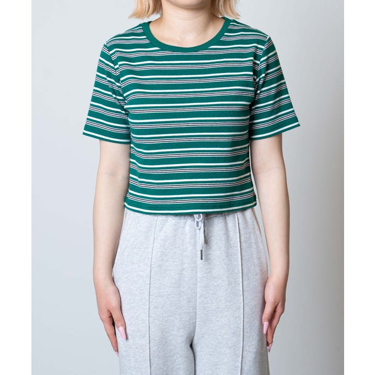 リブショートTシャツ レディース 春 | WEGO【WOMEN】 | 詳細画像58 