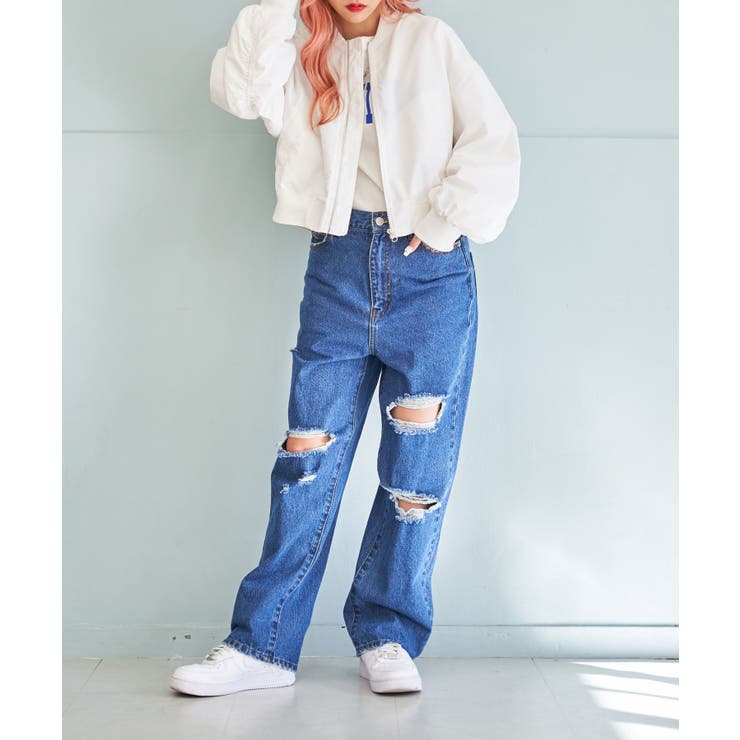 ボリュームスリーブショートMA 1  レディース[品番：WG010083516]｜WEGO【WOMEN】（ウィゴー）のレディースファッション通販｜SHOPLIST（ショップリスト）