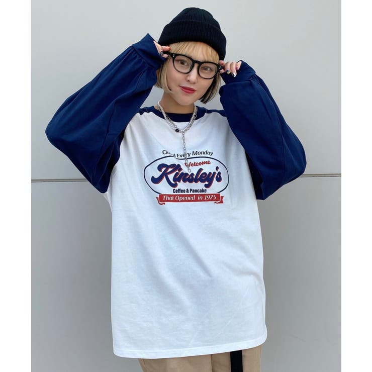 ラグランBIGロンTシャツ レディース 春[品番：WG010083536