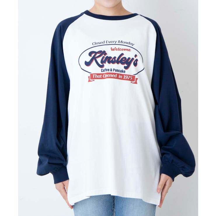 ラグランBIGロンTシャツ レディース 春[品番：WG010083536