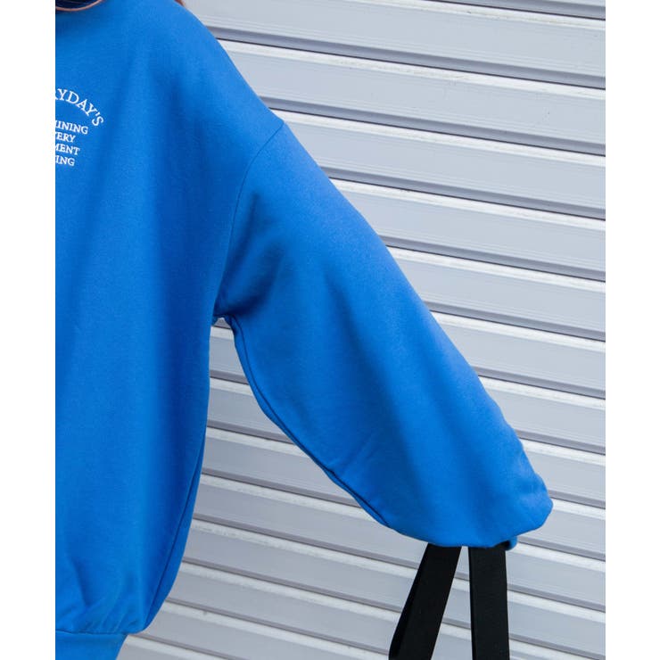 オーバーサイズハーフジップスウェット | WEGO【WOMEN】 | 詳細画像12 