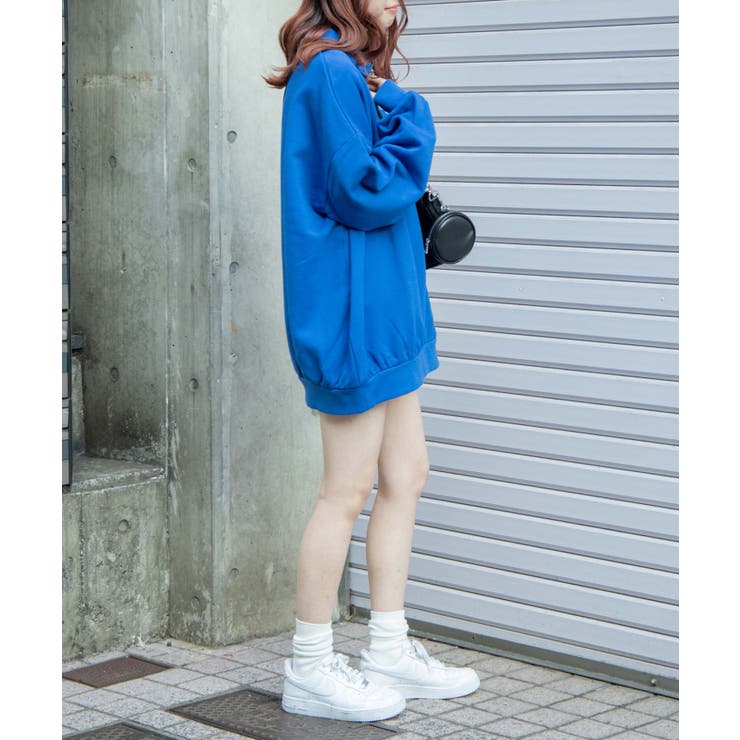 オーバーサイズハーフジップスウェット | WEGO【WOMEN】 | 詳細画像15 