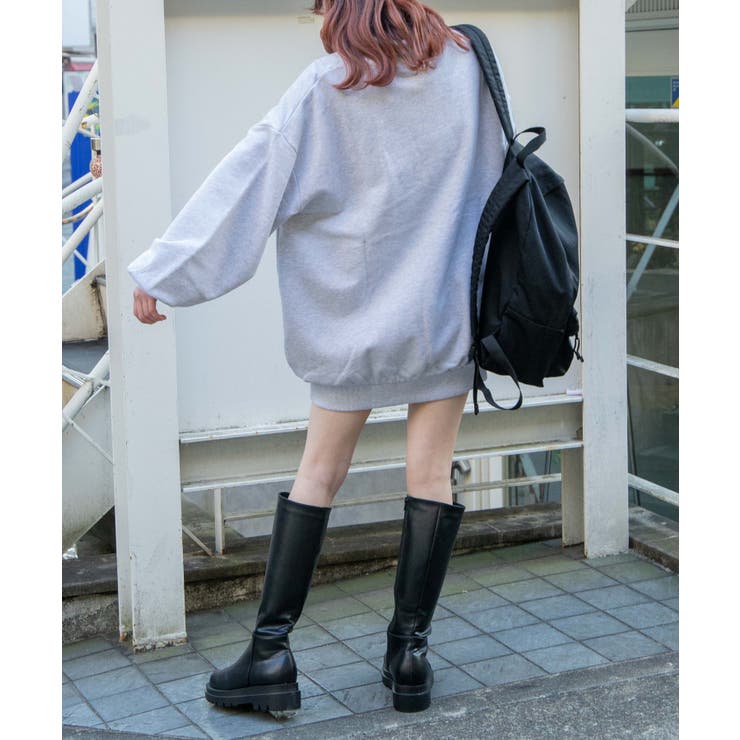 オーバーサイズハーフジップスウェット | WEGO【WOMEN】 | 詳細画像43 