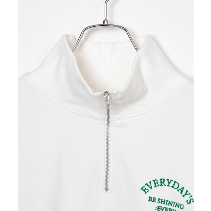 オーバーサイズハーフジップスウェット | WEGO【WOMEN】 | 詳細画像48 