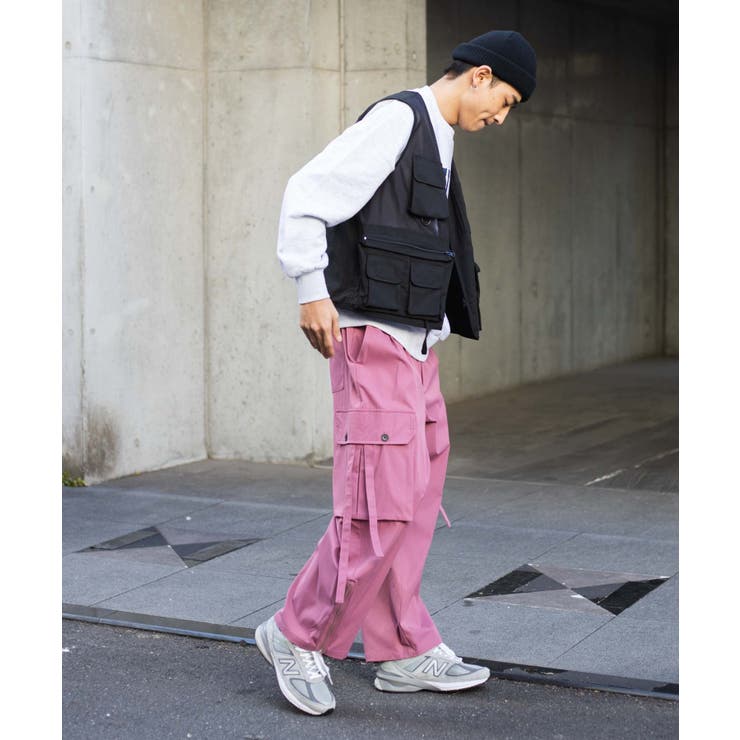 パラシュートワイドパンツ メンズ  ユニセックス[品番：WG010083525]｜WEGO【MEN】（ウィゴー）のメンズファッション通販｜SHOPLIST（ショップリスト）