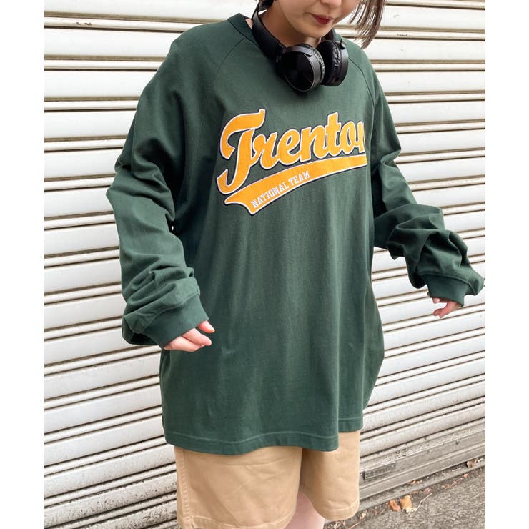 ヘビーウエイト スタジアムロゴBIGロンT 韓国[品番：WG010083766