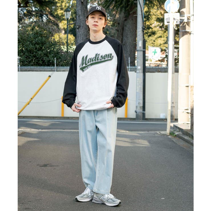 ヘビーウエイト スタジアムロゴBIGロンT 韓国[品番：WG010083766