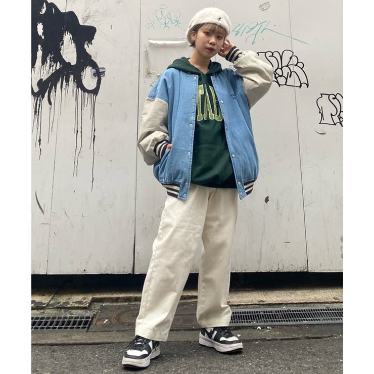 ワンポイント刺繍スタジャン ユニセックス  レディース[品番：WG010083363]｜WEGO【MEN】（ウィゴー）のメンズファッション通販｜SHOPLIST（ショップリスト）