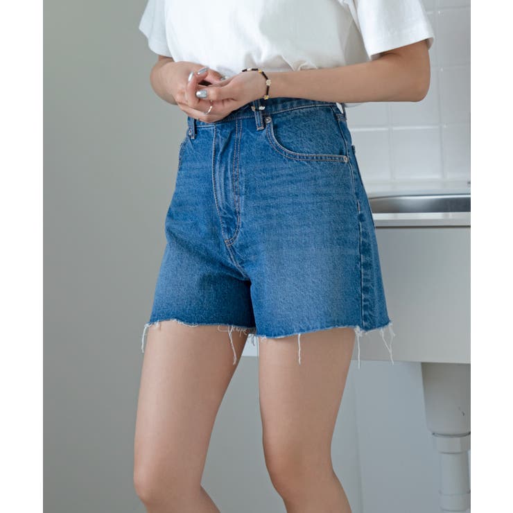 ダメージショートパンツ レディース 夏[品番：WG010079075]｜WEGO