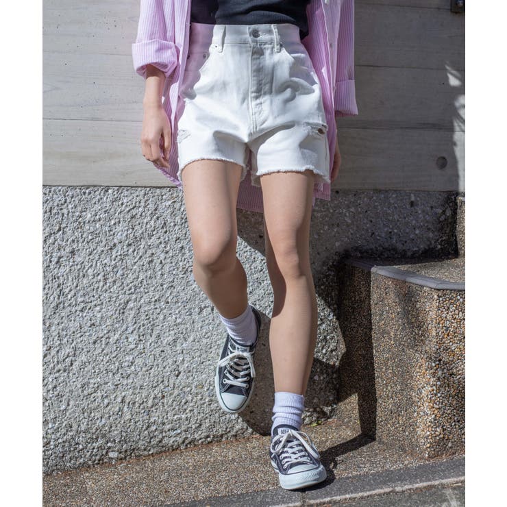 ダメージショートパンツ レディース 夏[品番：WG010079075