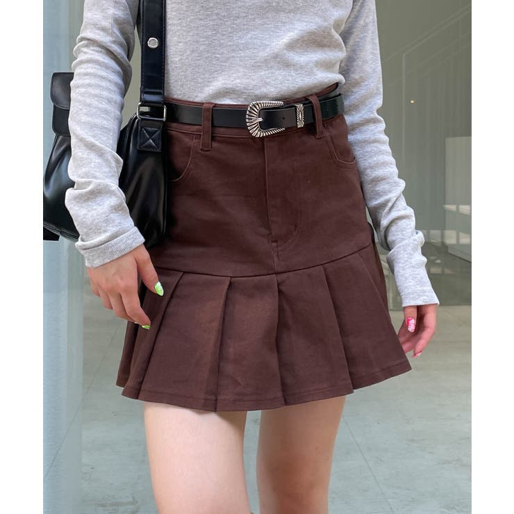 プリーツ切り替えミニスカート 韓国 韓国ファッション 秋 冬 秋冬 | WEGO【WOMEN】 | 詳細画像11 