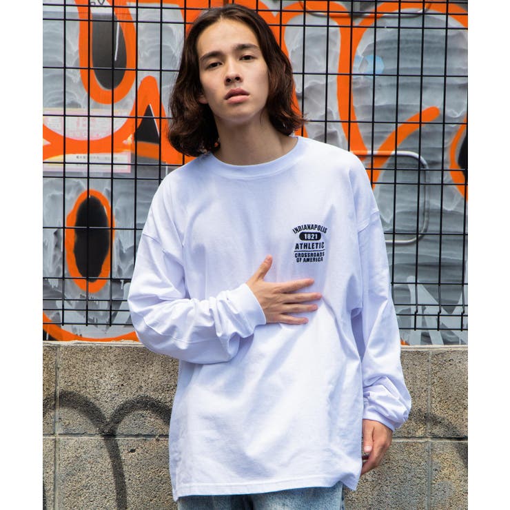 ワッペンコラージュロンt 韓国 韓国ファッション 秋 冬 秋冬 ストリート系 品番 Wg Wego Men ウィゴー の メンズファッション通販 Shoplist ショップリスト