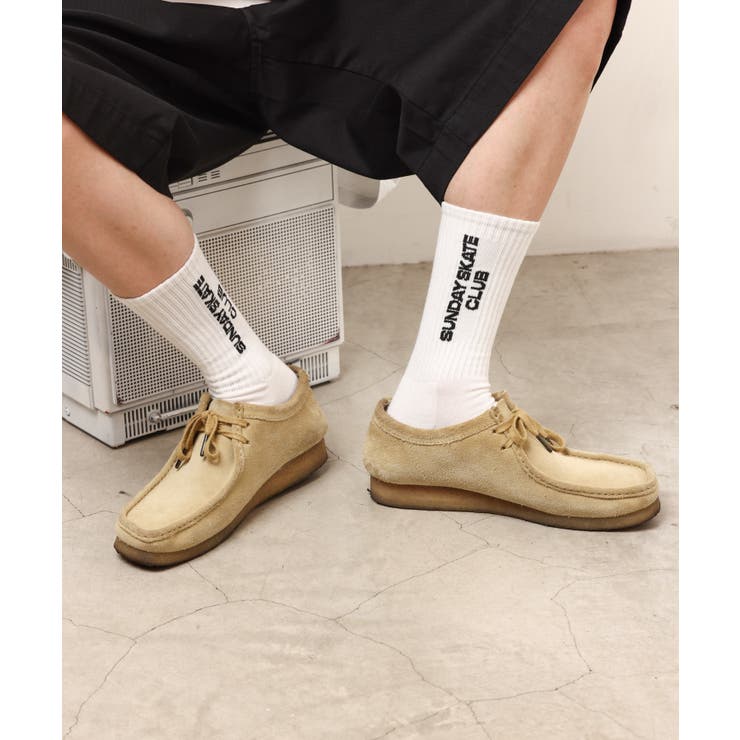 ロゴデザインソックス(R) 秋 冬 秋ファッション 韓国 韓国ファッション | WEGO【MEN】 | 詳細画像1 