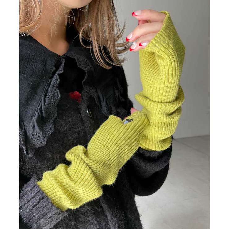 リブニットアームカバー 秋 秋冬 冬 韓国  韓国ファッション[品番：WG010085903]｜WEGO【WOMEN】（ウィゴー）のレディースファッション通販｜SHOPLIST（ショップリスト）