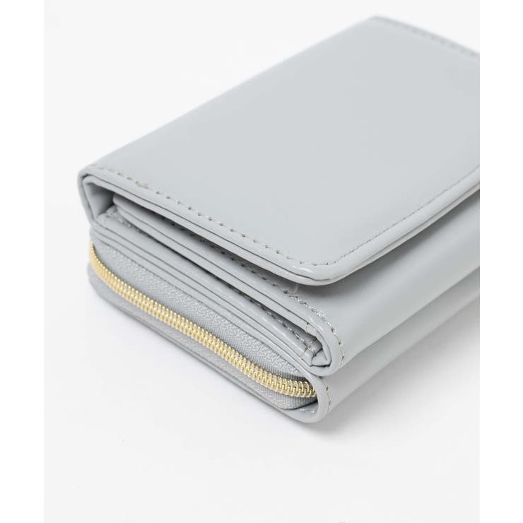 10ポケット三つ折りウォレット 財布 コインケース[品番：WG010085993