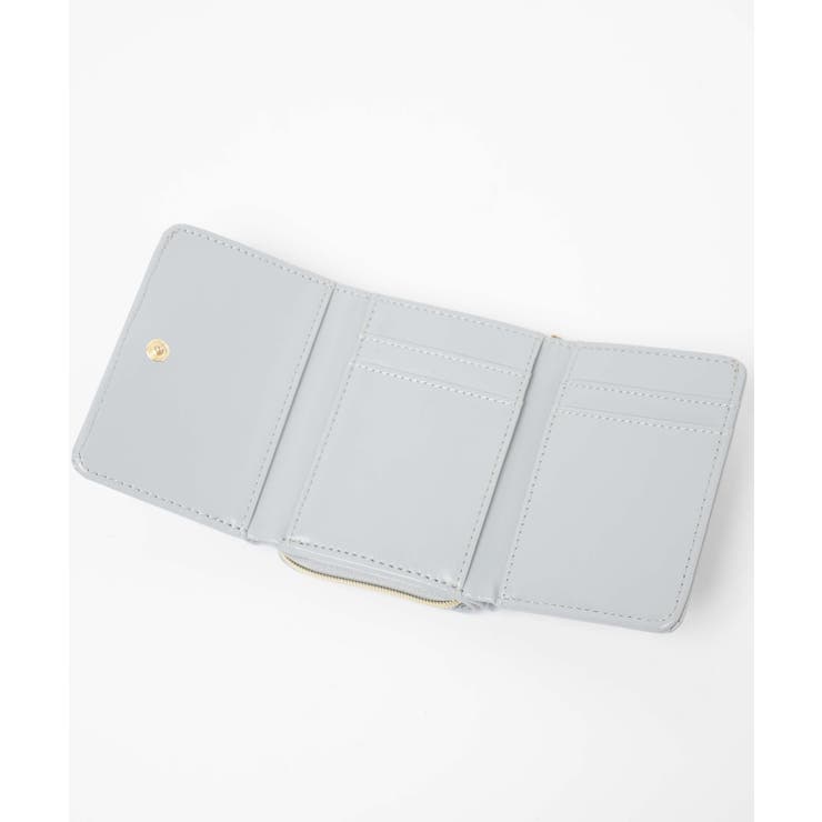 10ポケット三つ折りウォレット 財布 コインケース[品番：WG010085993