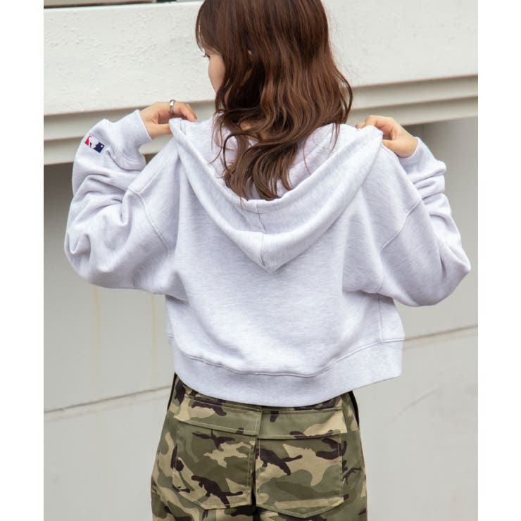別注MLB ショートZIPパーカー 秋[品番：WG010086004]｜WEGO