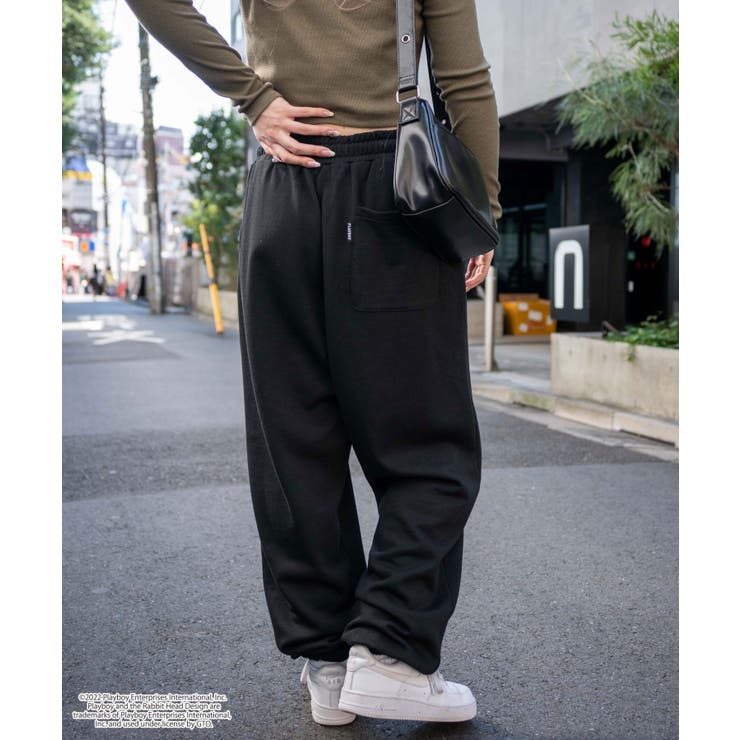 別注 PLAYBOY BIGロゴスウェットパンツ[品番:WG010086016 別注 PLAYBOY BIGロゴスウェットパンツ[品番:WG010086016