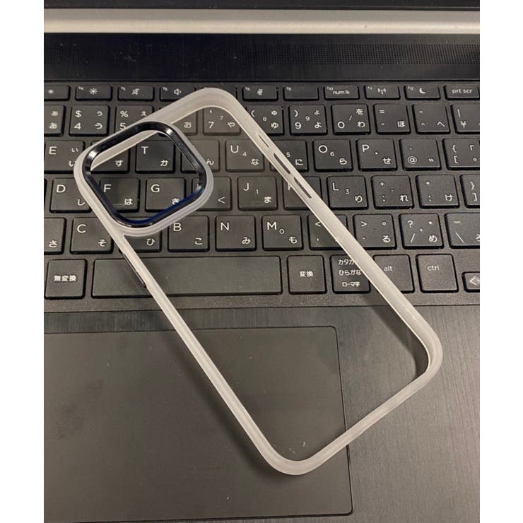 柄6 | ラバーフレームiphoneケース(ホワイト) スマホ スマホケース | WEGO【WOMEN】