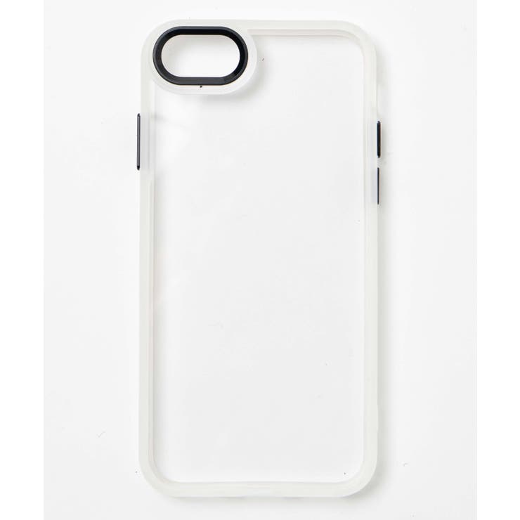 ラバーフレームiphoneケース(ホワイト) スマホ スマホケース | WEGO【WOMEN】 | 詳細画像8 