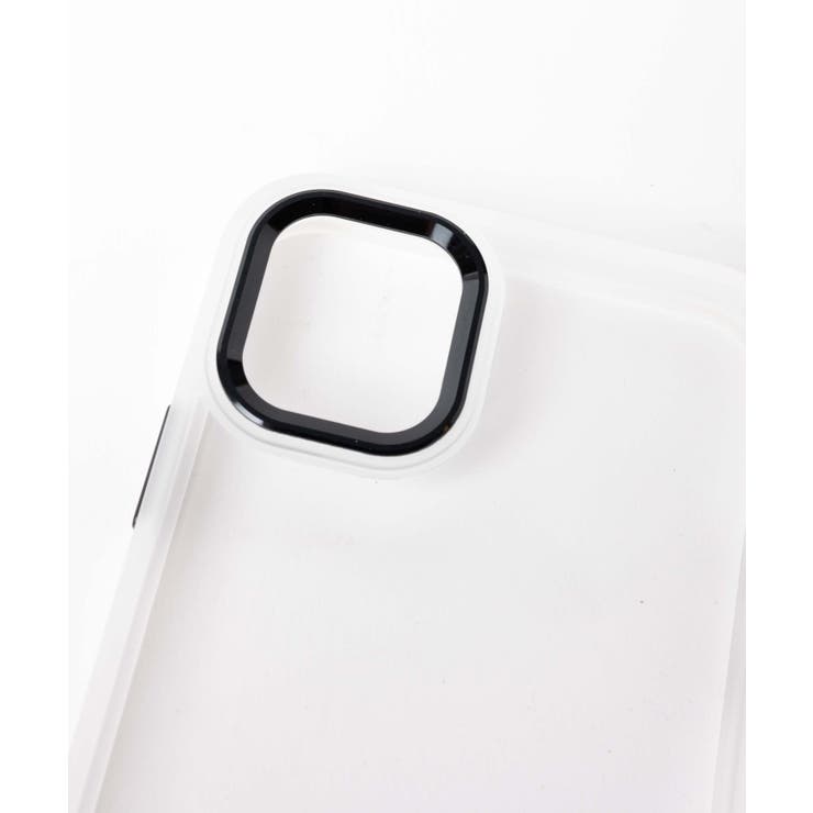 ラバーフレームiphoneケース(ホワイト) スマホ スマホケース | WEGO【WOMEN】 | 詳細画像11 