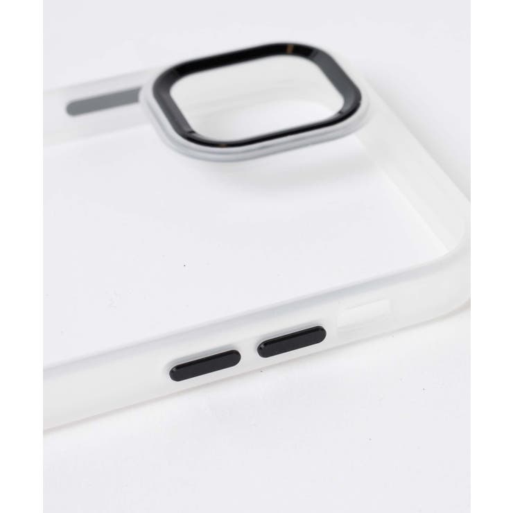 ラバーフレームiphoneケース(ホワイト) スマホ スマホケース | WEGO【WOMEN】 | 詳細画像13 
