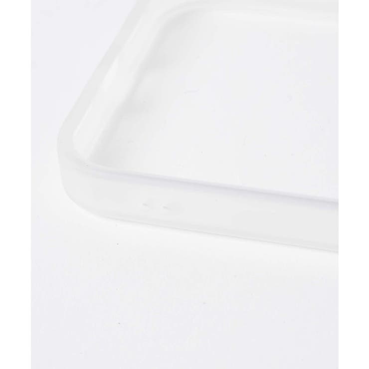 ラバーフレームiphoneケース(ホワイト) スマホ スマホケース | WEGO【WOMEN】 | 詳細画像14 