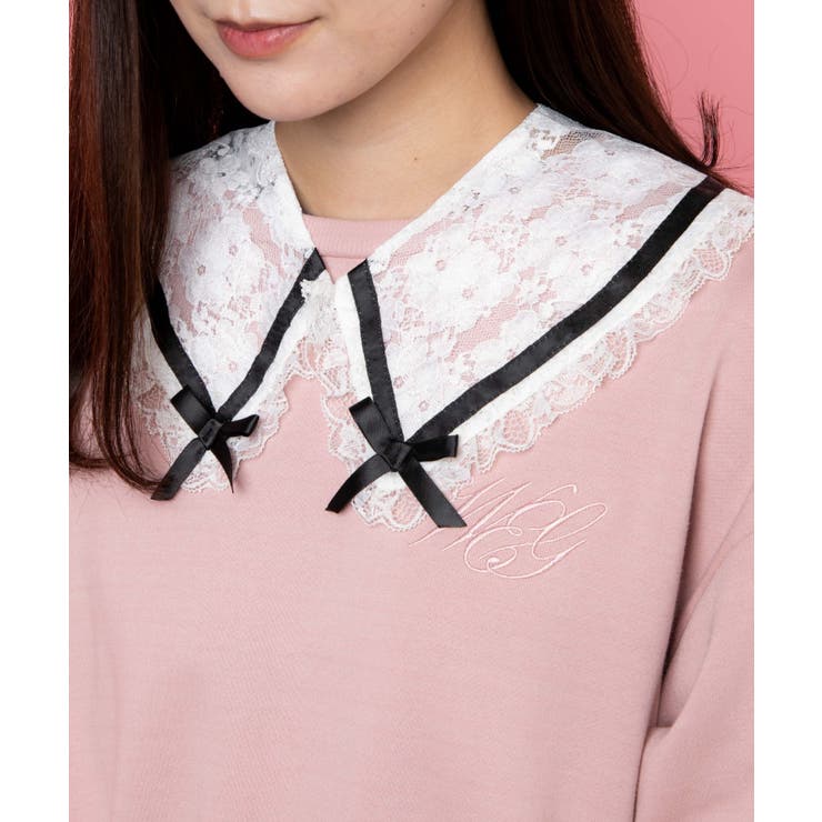 シアーレース付け襟 量産型 地雷系[品番：WG010086310]｜WEGO