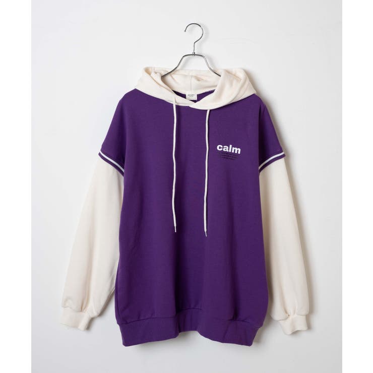 ラインリブドッキングパーカー[品番：WG010086360]｜WEGO【WOMEN