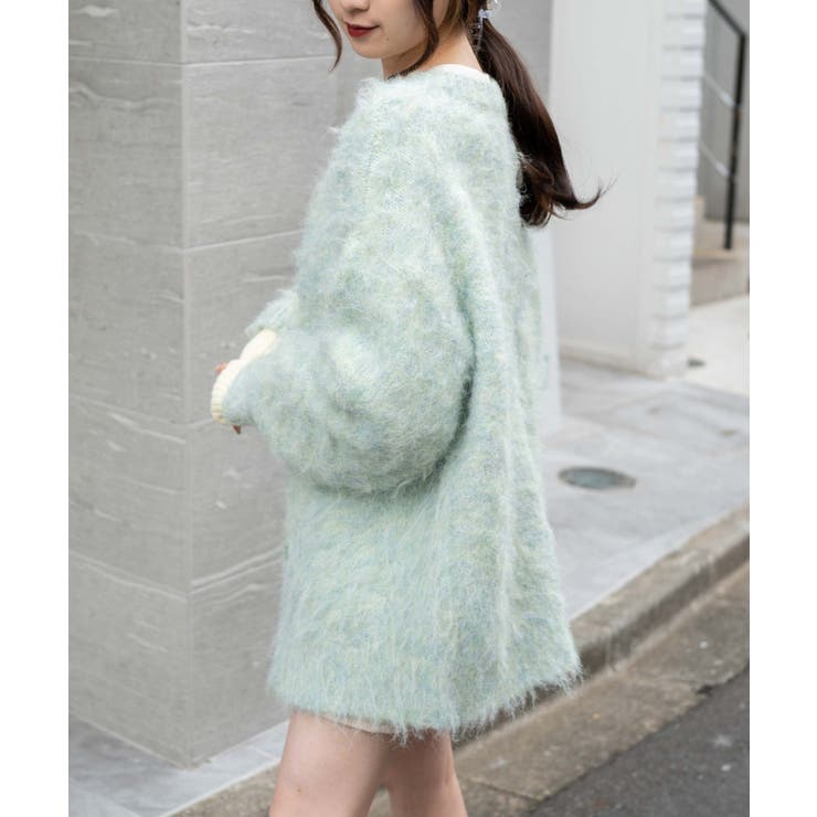 メランジBIGカーディガン 韓国 韓国ファッション | WEGO【WOMEN】 | 詳細画像8 