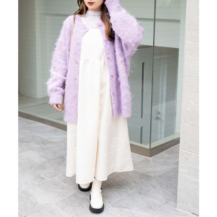 メランジBIGカーディガン 韓国 韓国ファッション | WEGO【WOMEN】 | 詳細画像16 