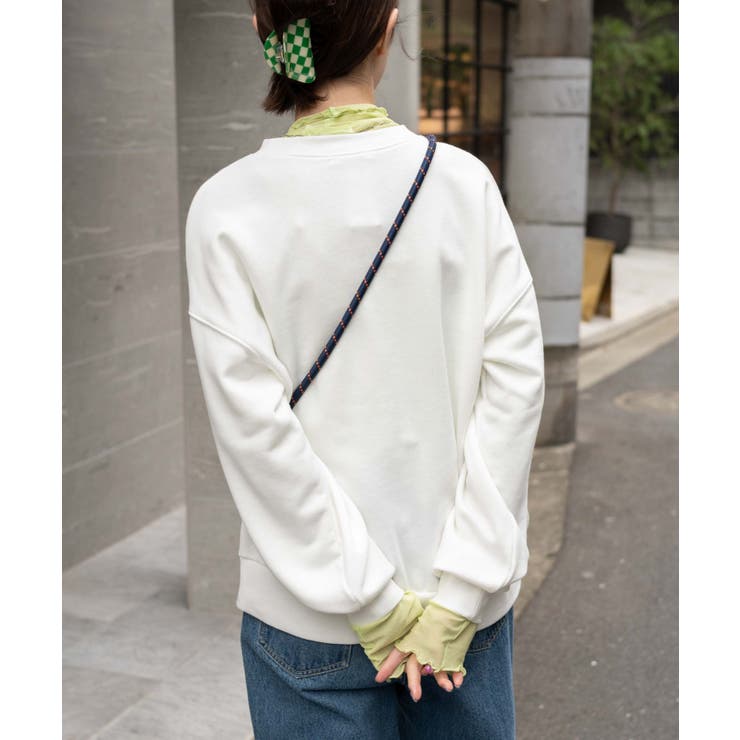 グラフィックルーズスウェット 韓国 韓国ファッション | WEGO【WOMEN】 | 詳細画像13 
