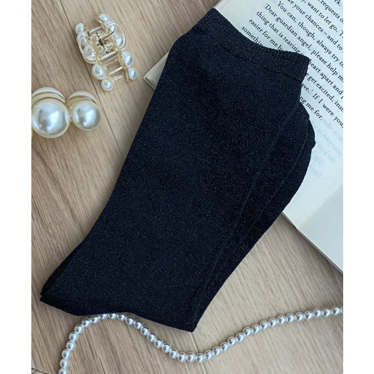ブラック | カラーラメソックス 韓国 韓国ファッション 春 夏  春夏 春ファッション  | WEGO【WOMEN】