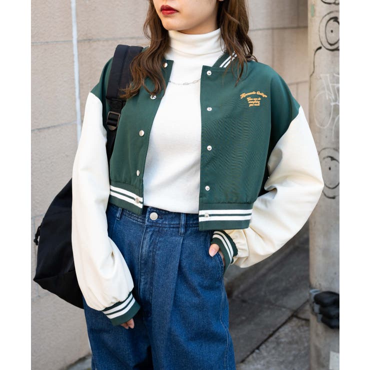 ショートスタジャン レディース 春[品番：WG010086721]｜WEGO