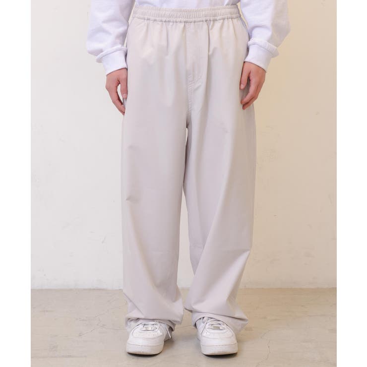 トレーニングワイドパンツ 韓国 韓国ファッション[品番