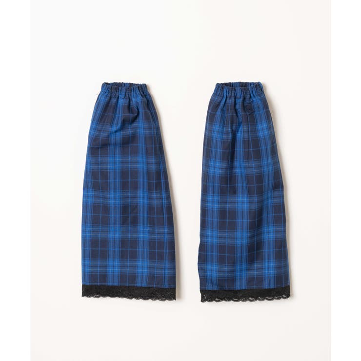 ブルー | チェックロングレッグカバー サブカル 地雷 | WEGO【WOMEN】