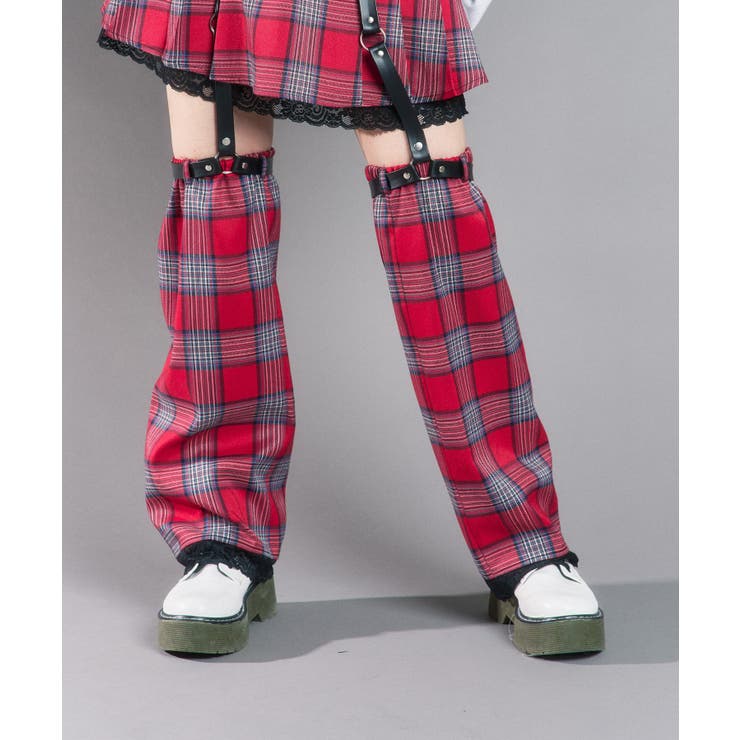 チェックロングレッグカバー サブカル 地雷 | WEGO【WOMEN】 | 詳細画像1 