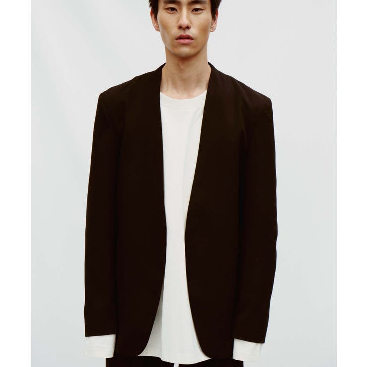 ノーカラージャケット | WEGO【MEN】 | 詳細画像2 