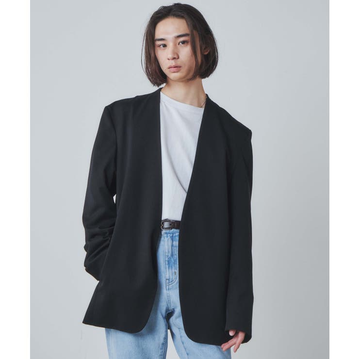 ノーカラージャケット | WEGO【MEN】 | 詳細画像5 