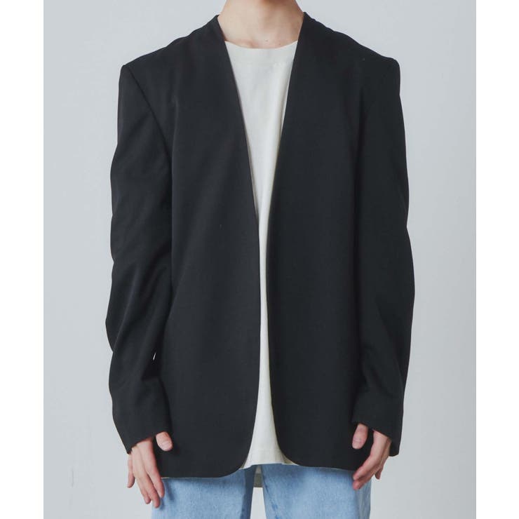 ノーカラージャケット | WEGO【MEN】 | 詳細画像21 