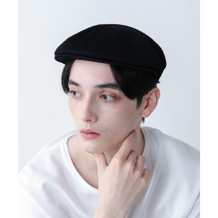 新品　WIND AND SEA KANGOL ハンチング 帽子　黒 L KANGOL BERMUDA HAWKER | M(07) BLACK (01) | KANGOL