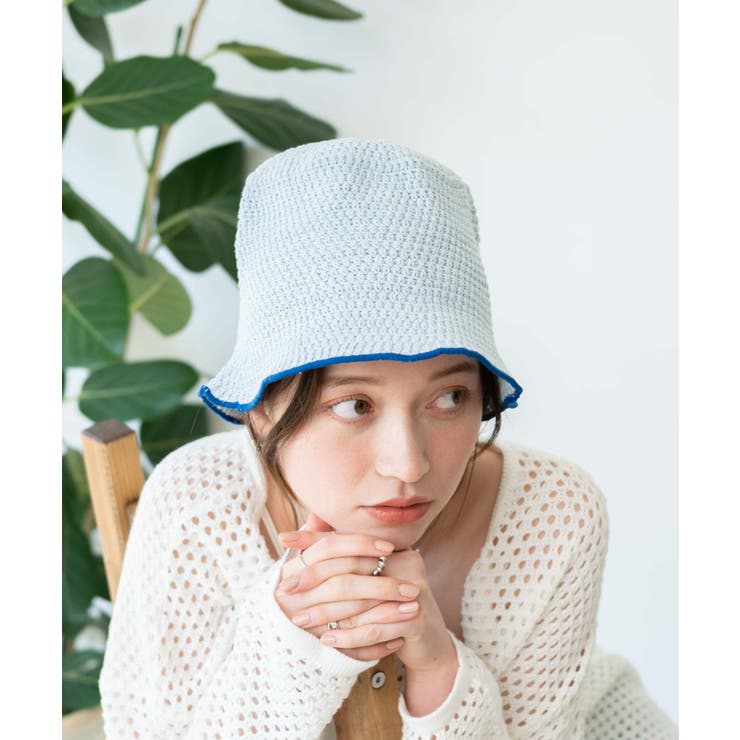 サックス | パイピングニットハット レディース 春 | WEGO【WOMEN】