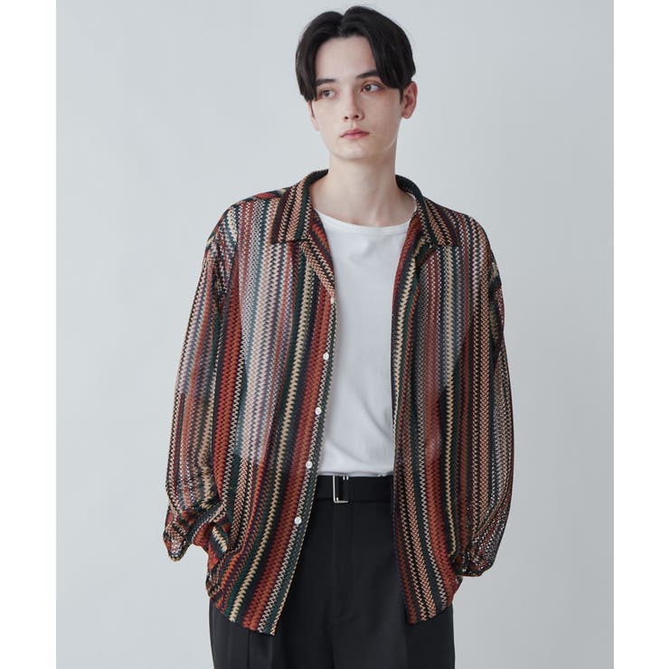 CPH メンズメッシュシャツ
